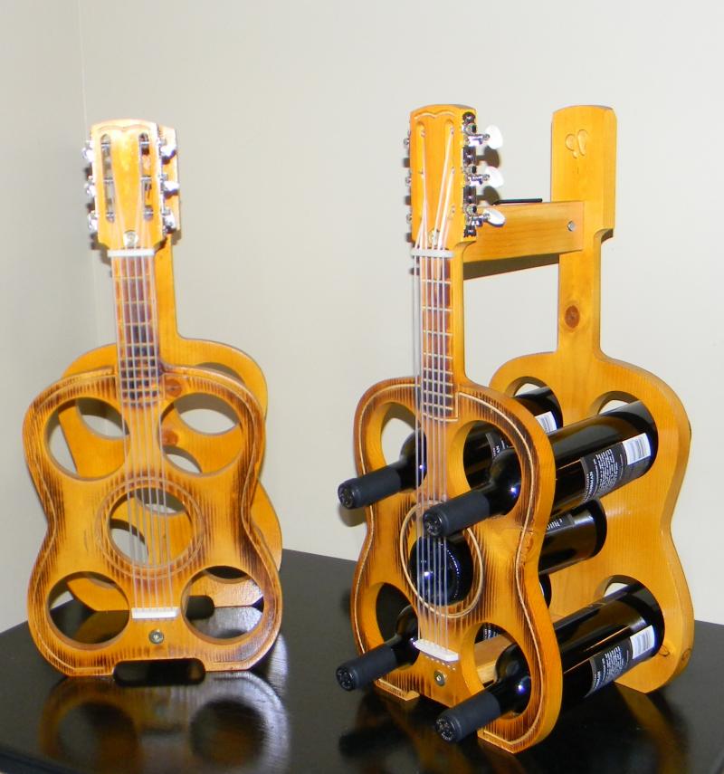 should we introduce a bass guitar wine rack?